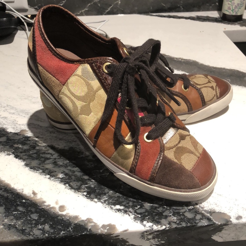 vintage Coach tennis sz 8 1/2